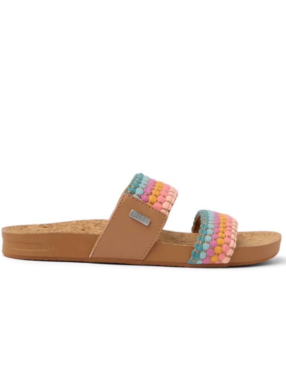 Reef Cushion Vista Arch Support Sandals Size 8 Sherbet Multi - Picture 4 of 8